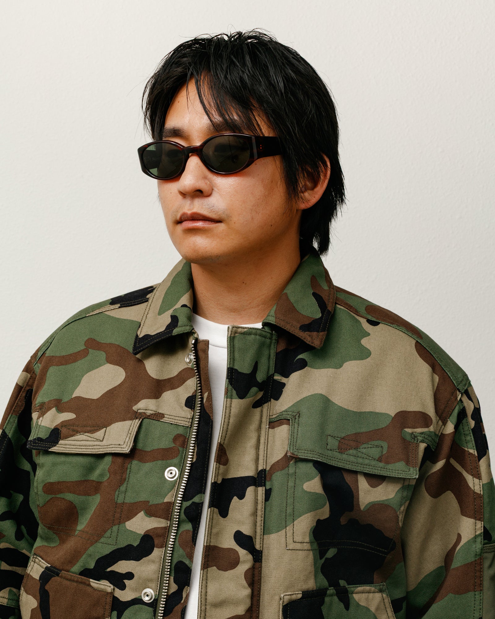 Luna Sunglasses Accessories In Dark Red / Green Lens