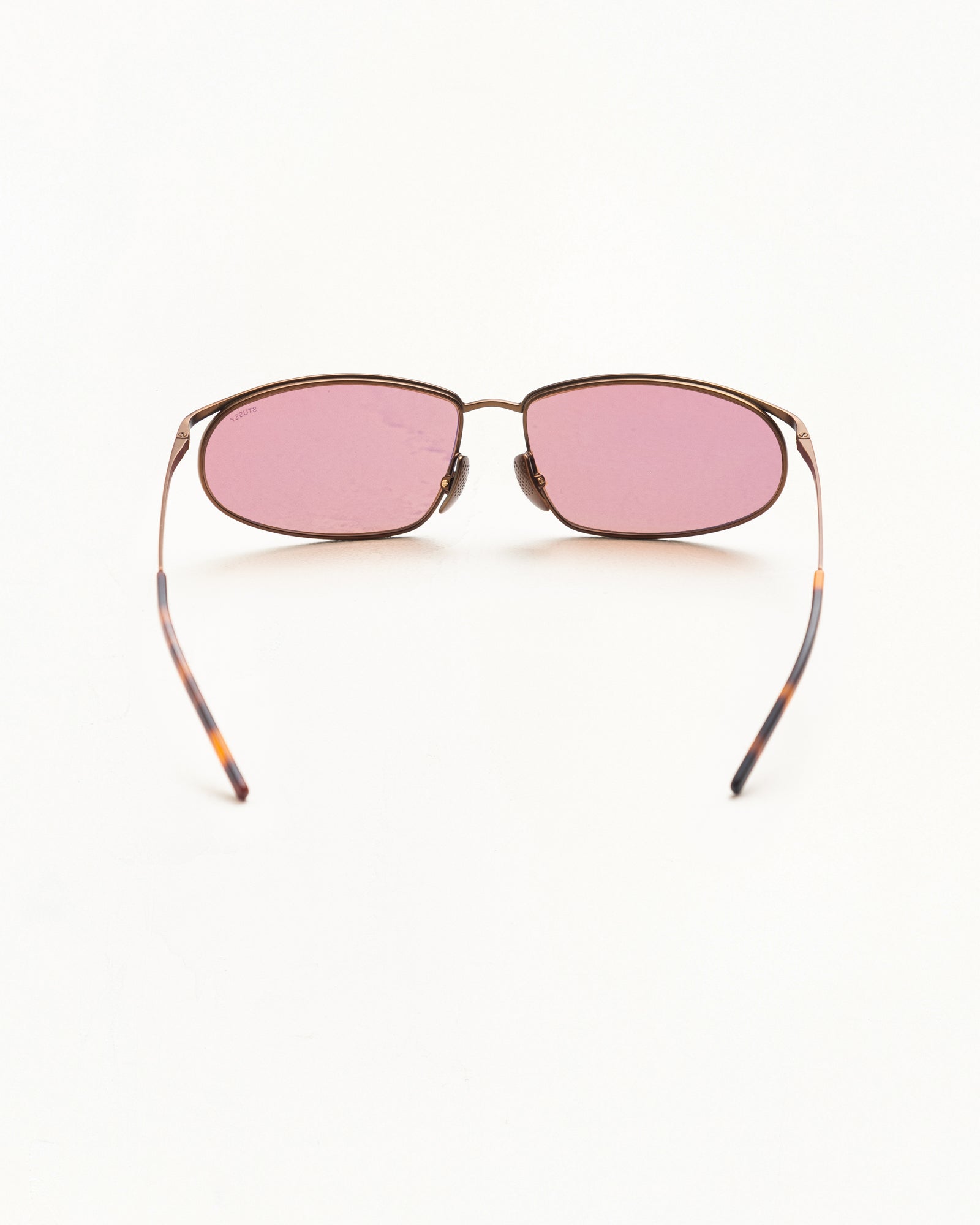 Wilkins Sunglasses Unisex In Matte Bronze/brown