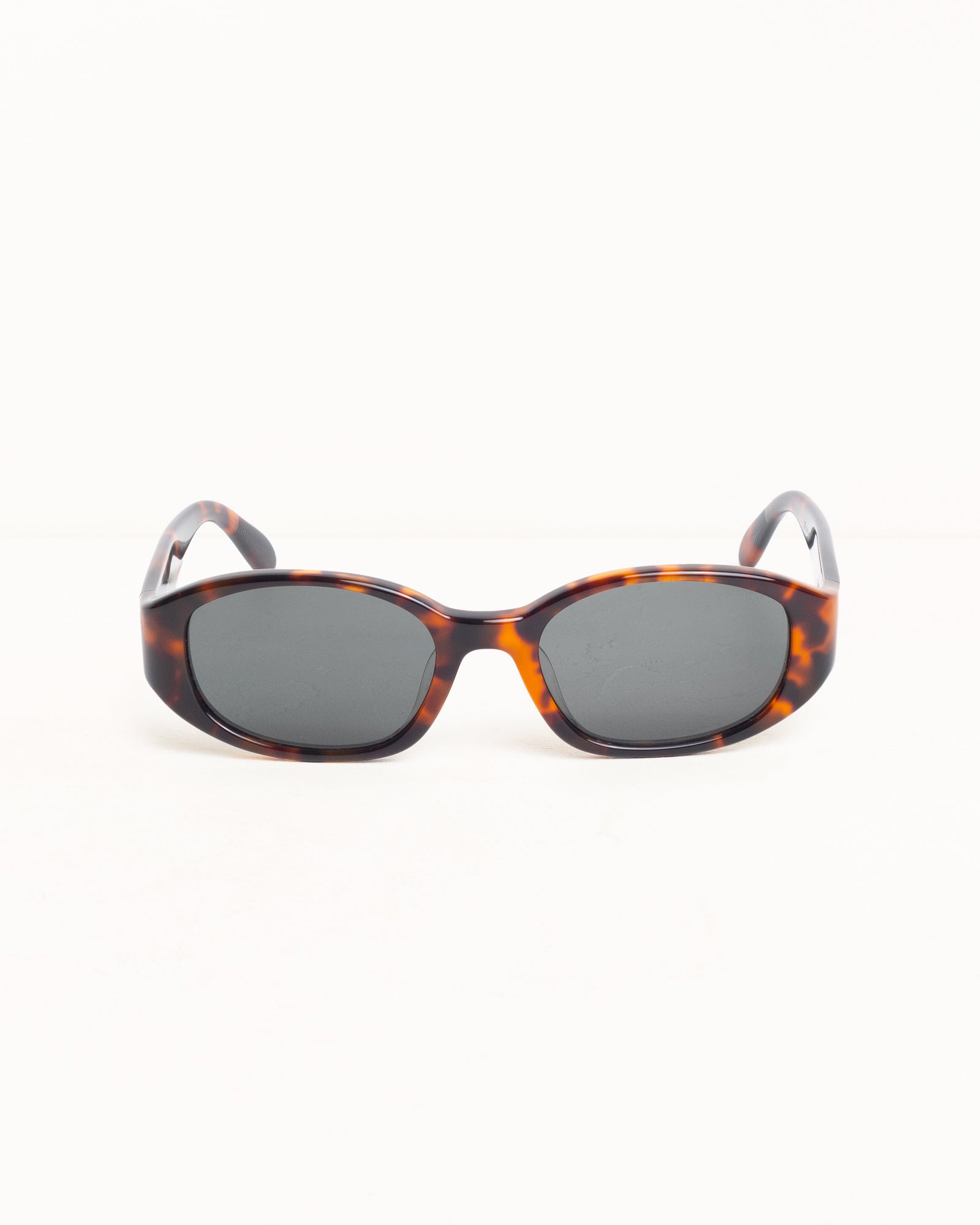 Roman Sunglasses Unisex In Brown Tortoise/black Lens