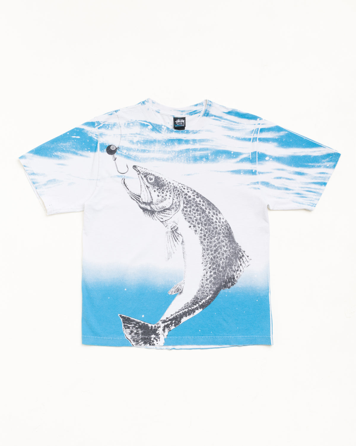 Dt Bass Tee Unisex Short Sleeve In White