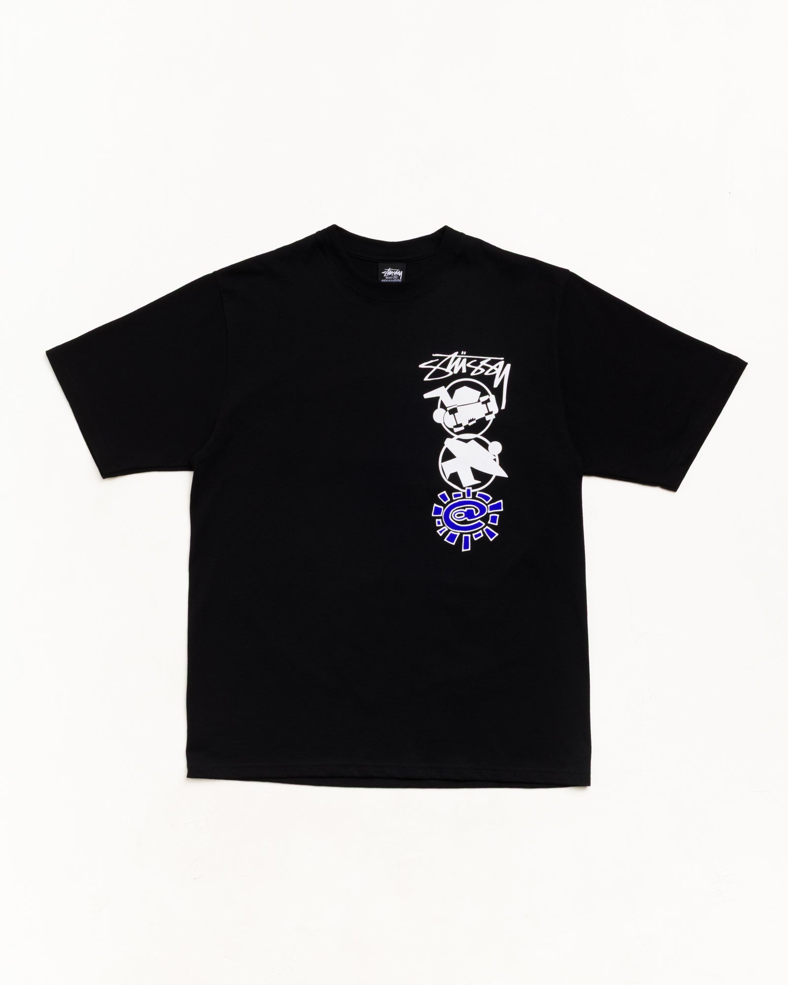 Always Stack Tee 유니섹스 반소매 블랙 색상
