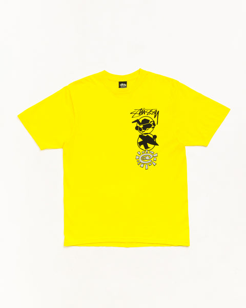 Always Stack Tee 유니섹스 반소매 티셔츠 옐로우