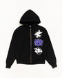 STÜSSY & ALWAYS STACK ZIP HOODIE