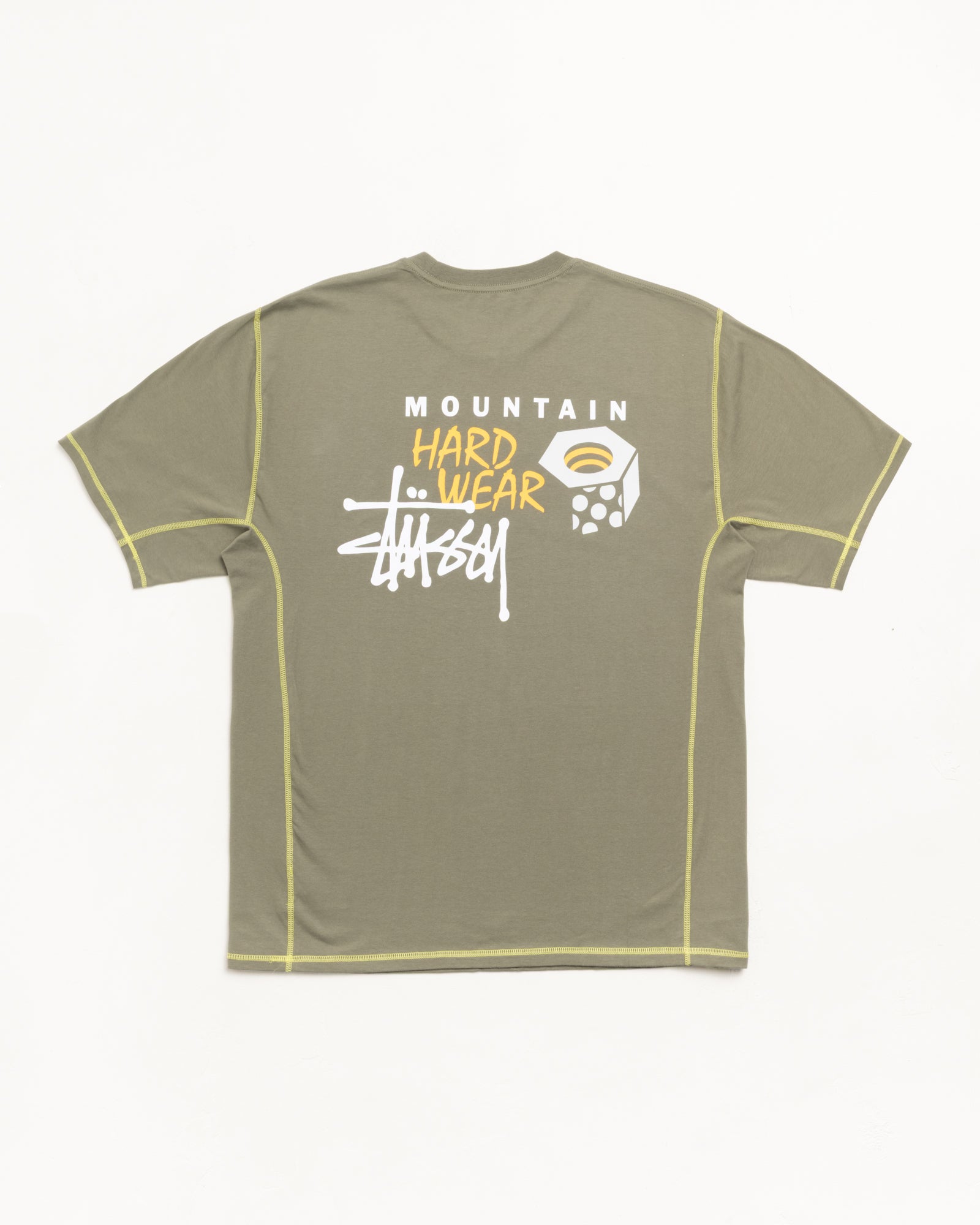 Mhw Stussy Tee Unisex Short Sleeve In Mission Olive