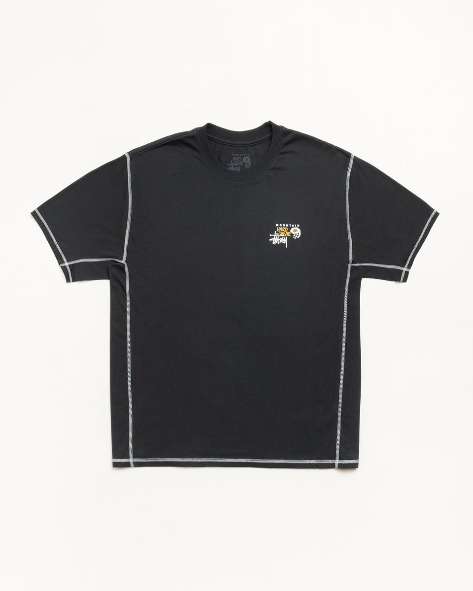 Mhw Stussy Tee Unisex Short Sleeve In Stealth Grey