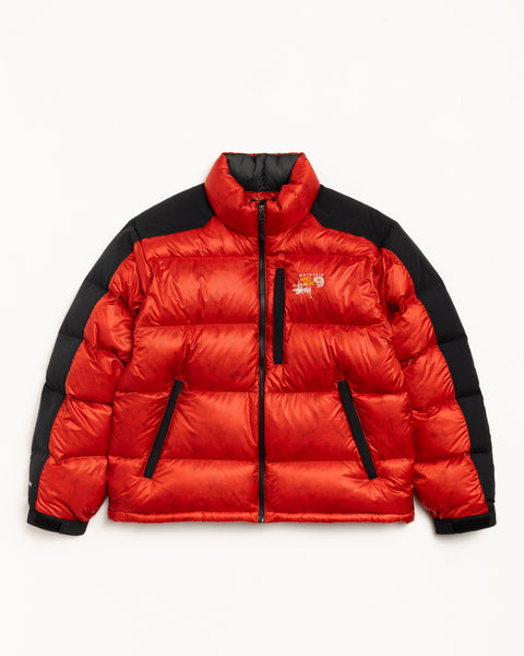 Stussy Subzero Jacket Mens Long Sleeve In Desert Red
