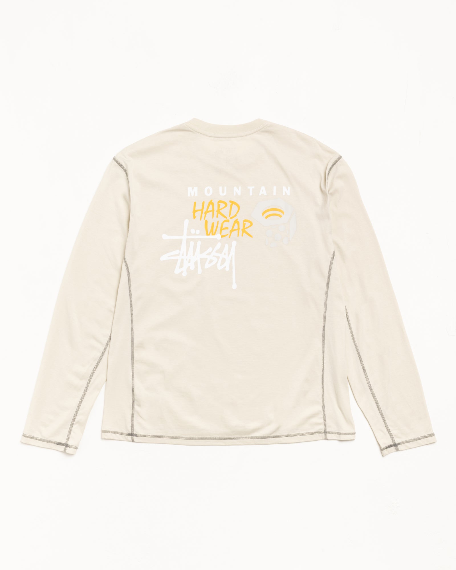 Stussy X Mhw Ls Tee Mens Long Sleeve In Stone