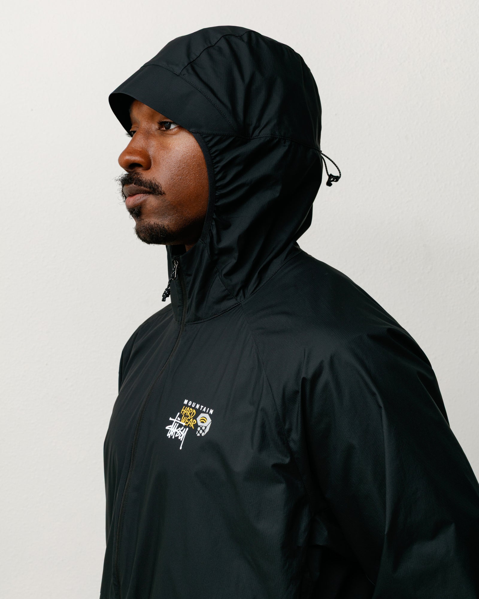 Kor Airshell Jacket Unisex Regular In Black