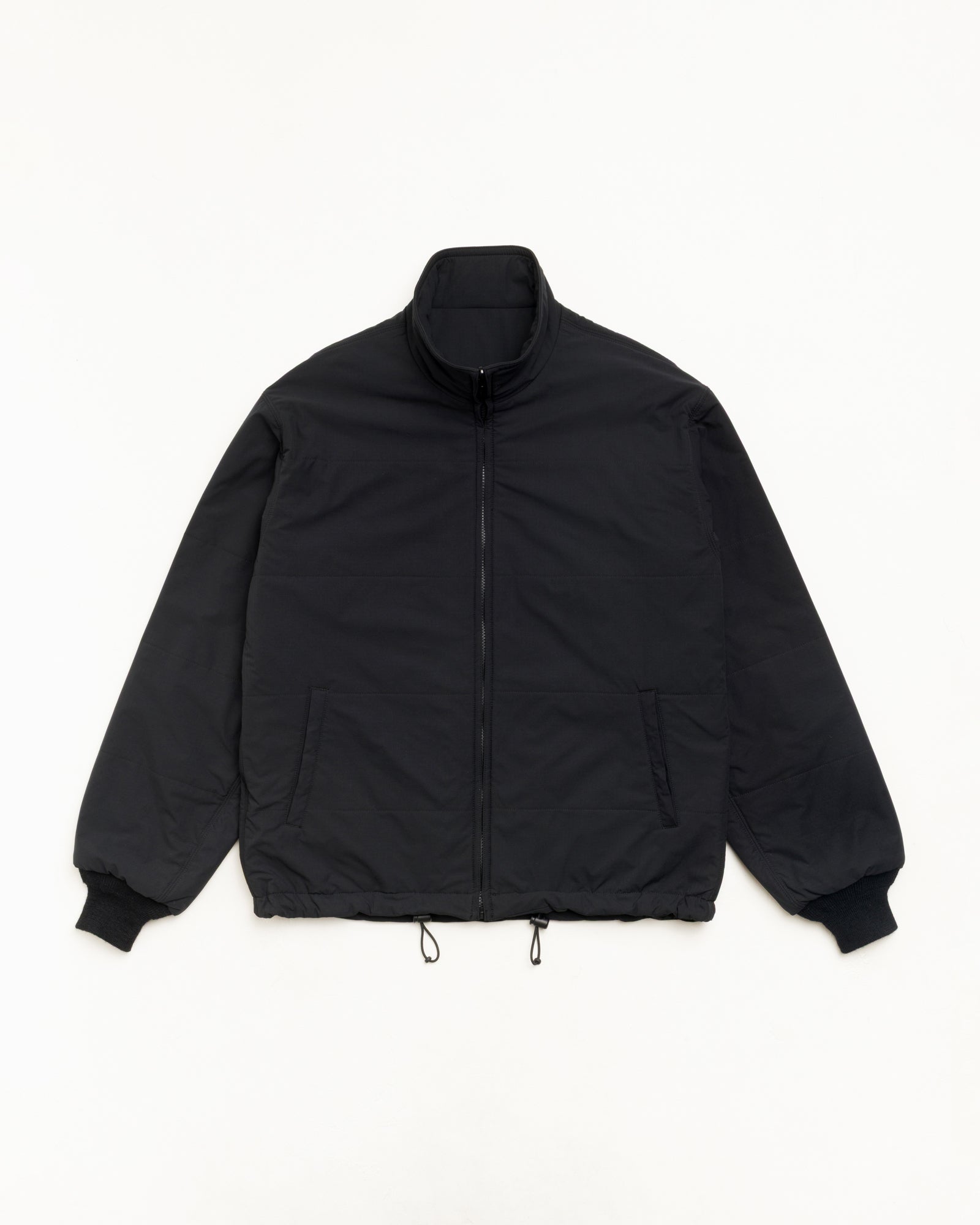 Fisherman Jacket Unisex Long Sleeve In Black