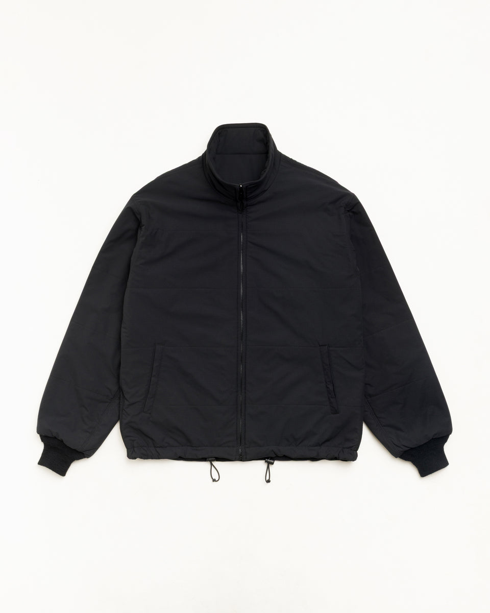 Fisherman Jacket Unisex Long Sleeve In Black