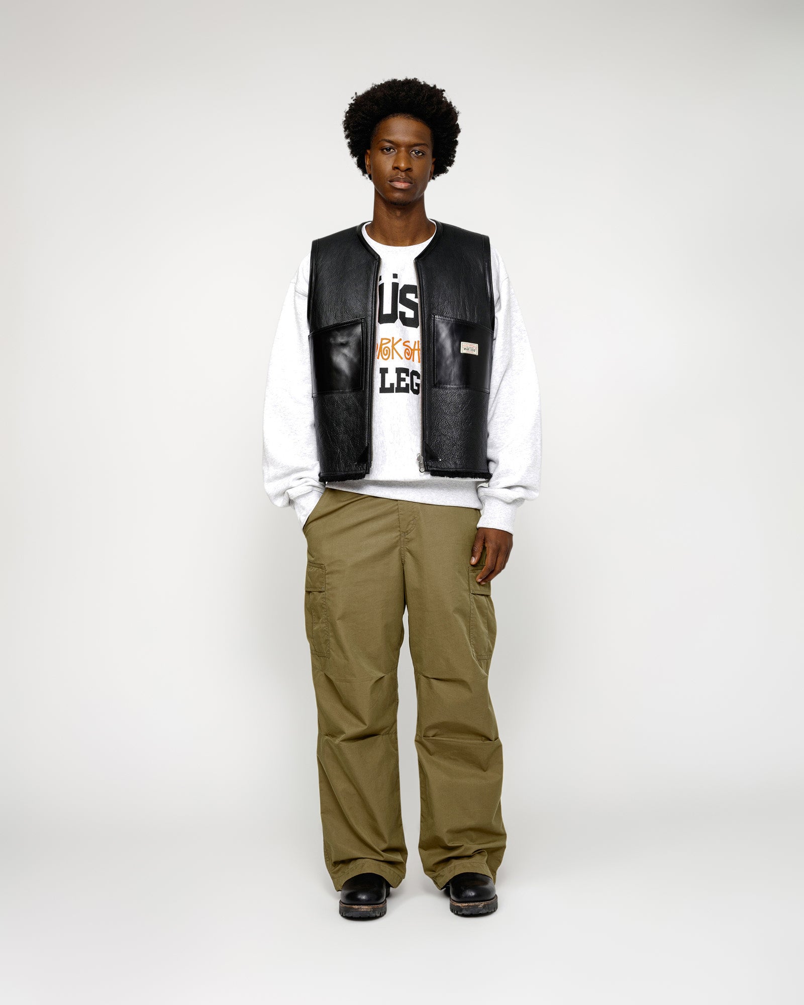 Stüssy Our Legacy Work Shop Cargo Glow Green Solaro Pants | hero:hover:collection:new-arrivals,pants,all