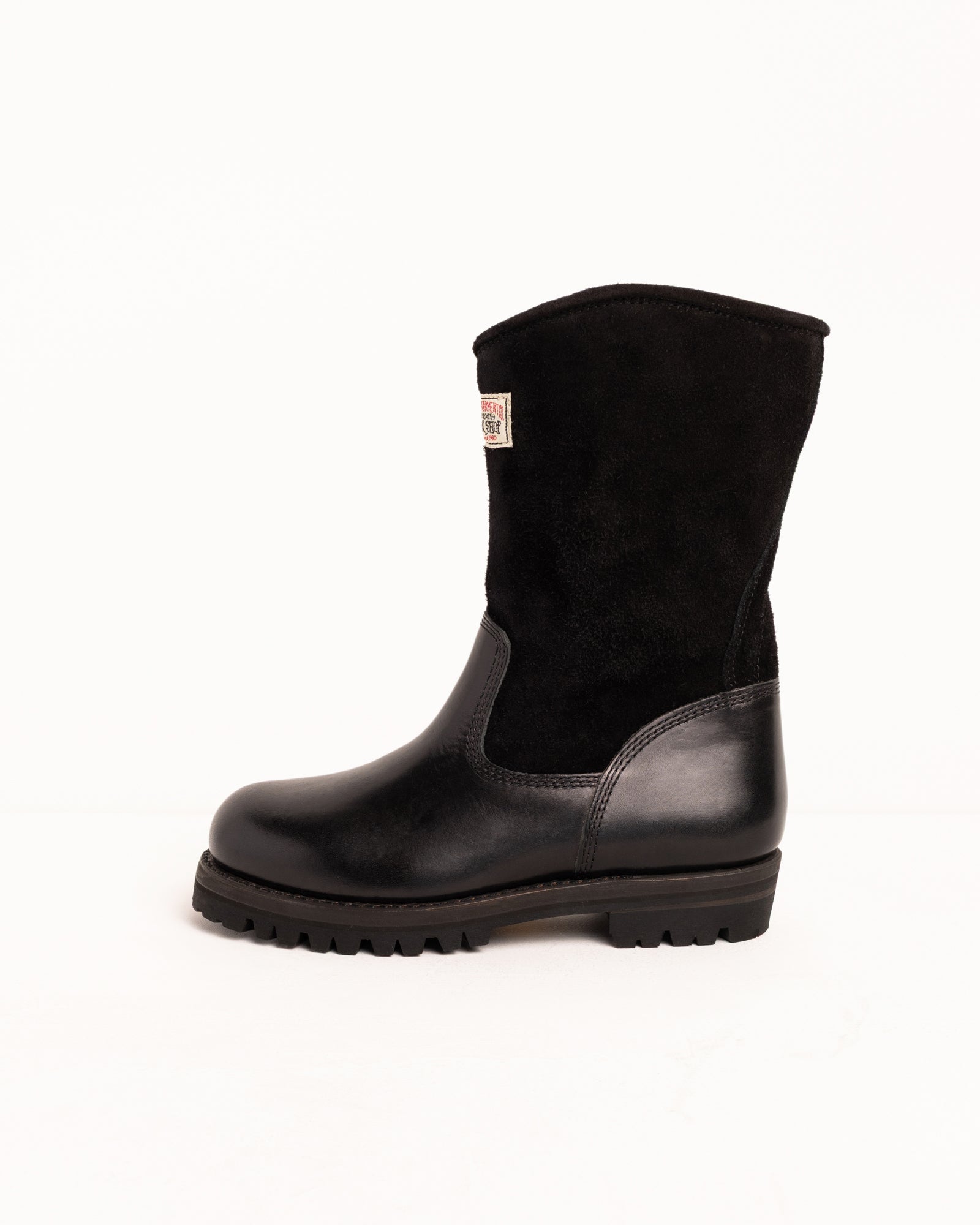 Work Boot Accessories In Black Leather