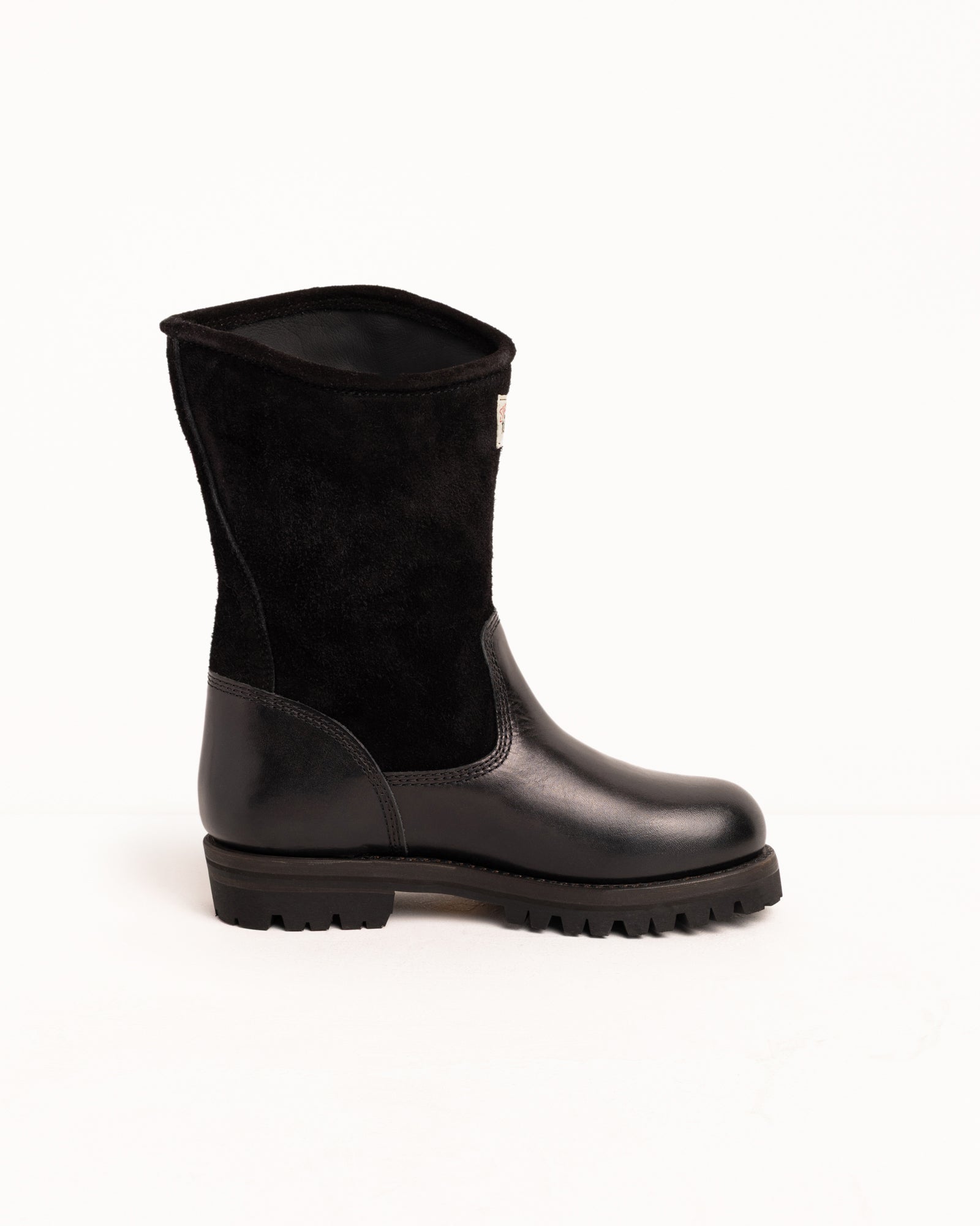 Work Boot Accessories In Black Leather