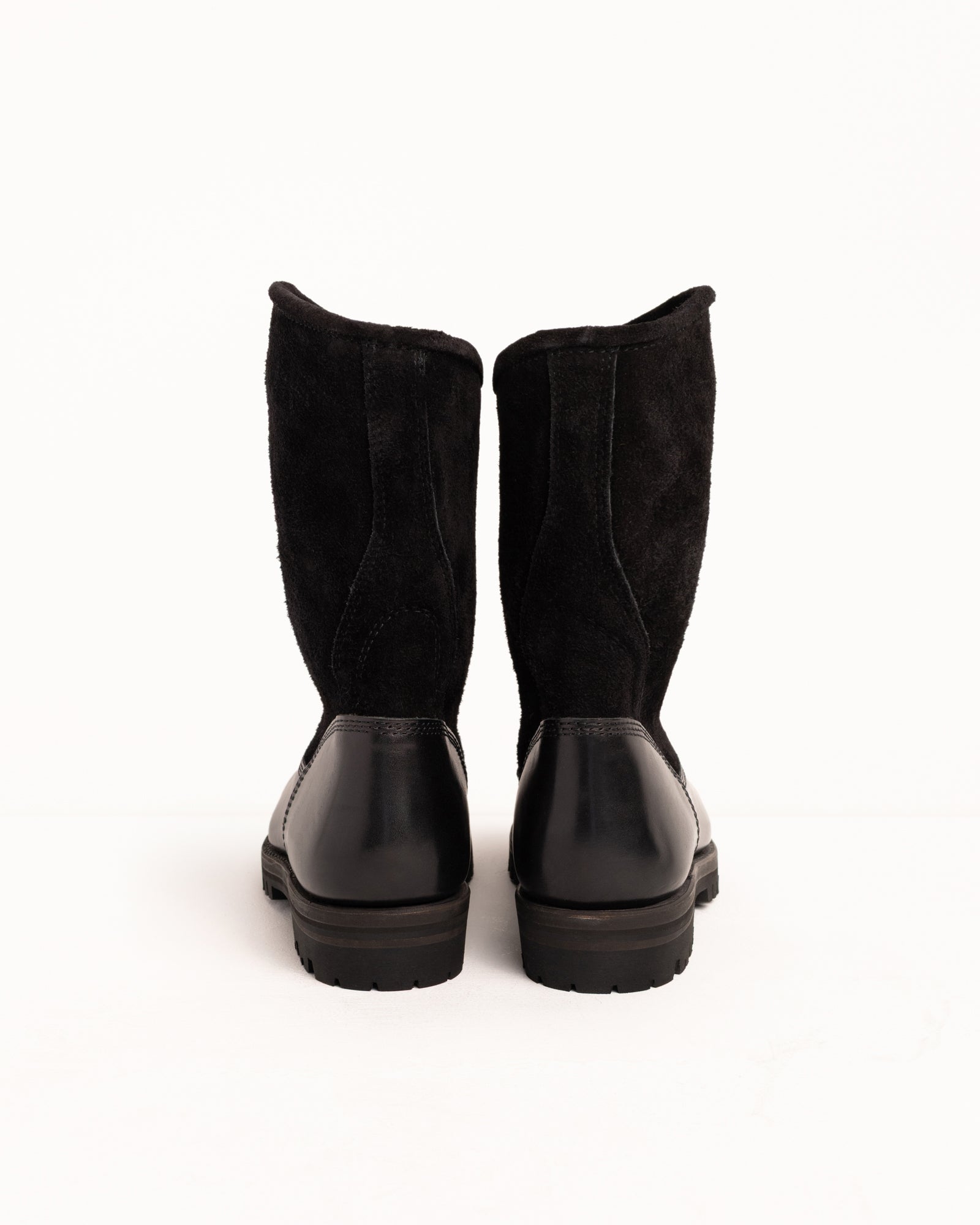 Work Boot Accessories In Black Leather