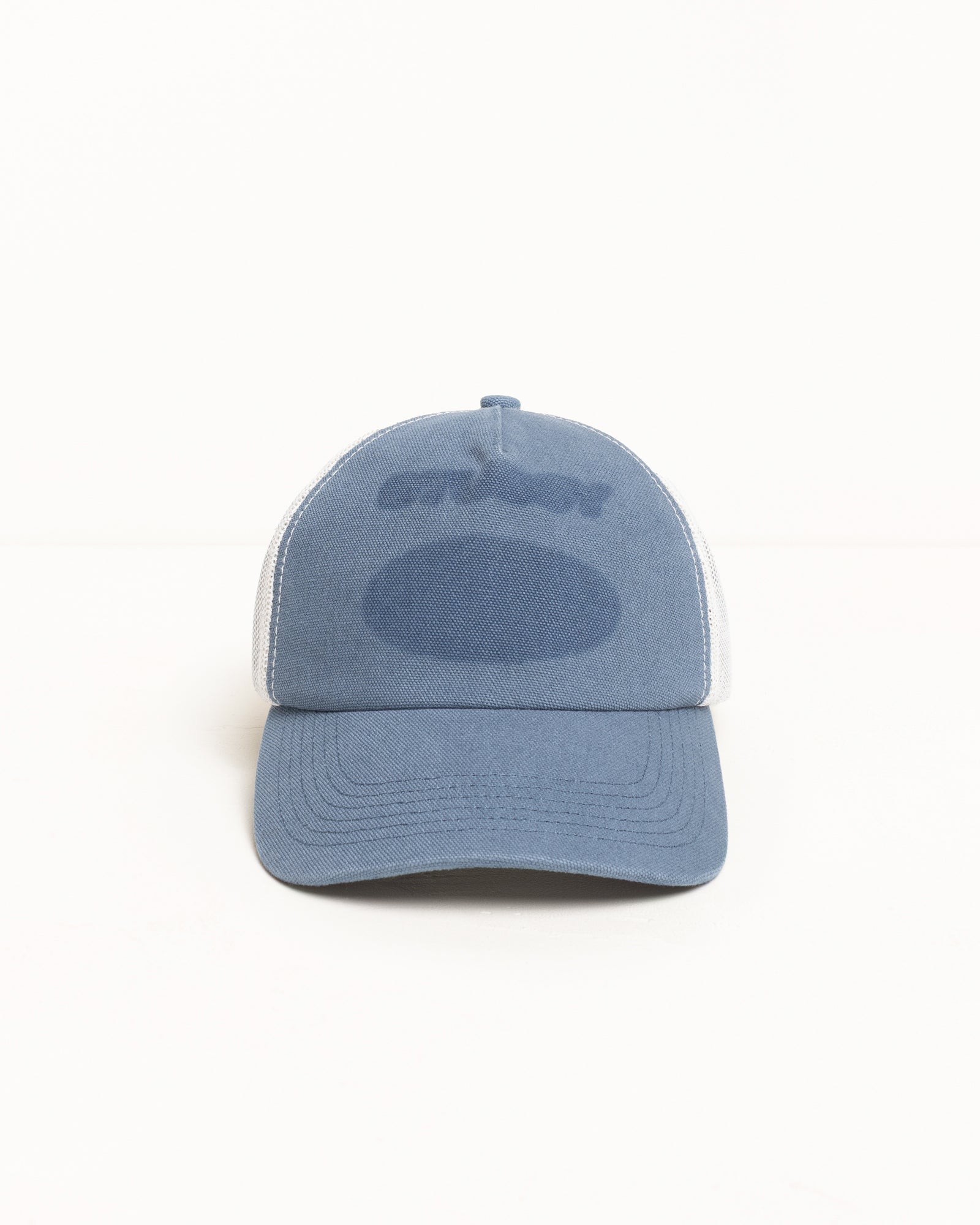 Hc Ghost Logo Trucker Accessories In Blue | hero:main:collection:new-arrivals,shirts,tops-shirts,all,tees,outerwear,denim,knits,accessories,sunglasses,hoodies,sweats,mens-hoodies-sweatshirts,shorts,pants,bottoms