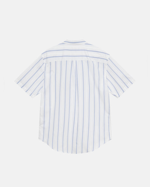 Stüssy Boxy Ss Shirt Stripe White Shortsleeve