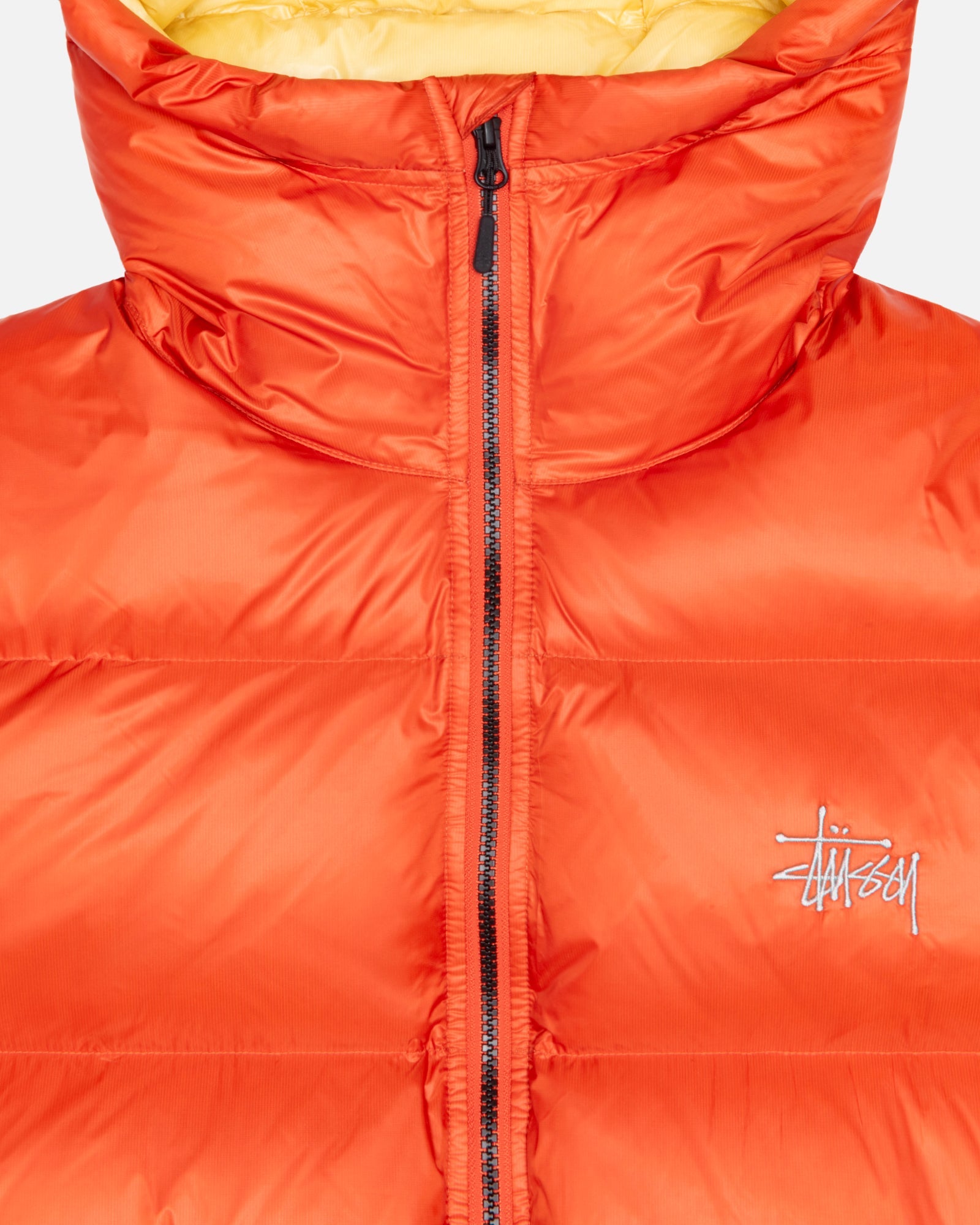 STÜSSY DOWN PARKA MICRO RIPSTOP CAYENNE OUTERWEAR