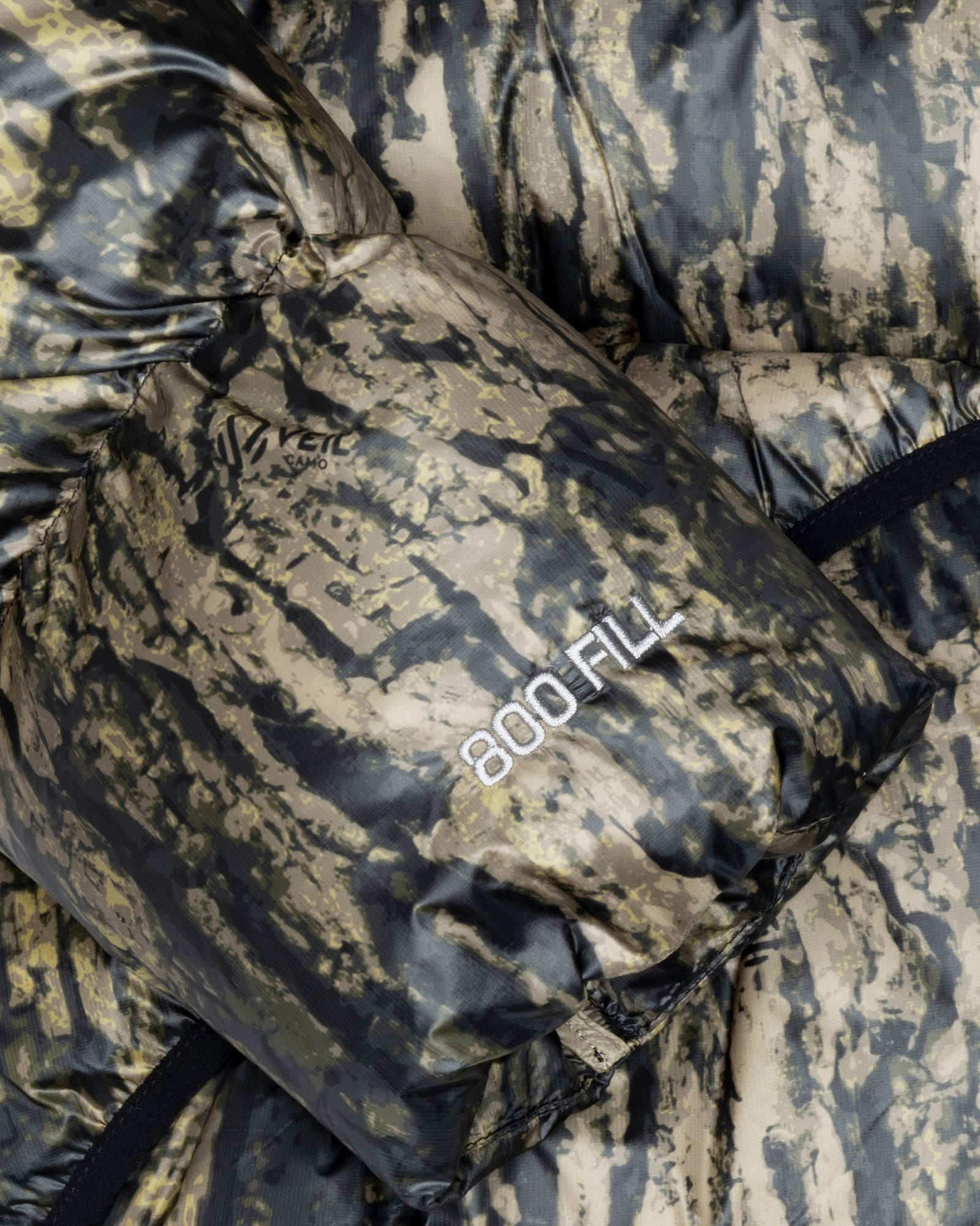 STÜSSY DOWN PARKA MICRO RIPSTOP RELIC CAMO OUTERWEAR