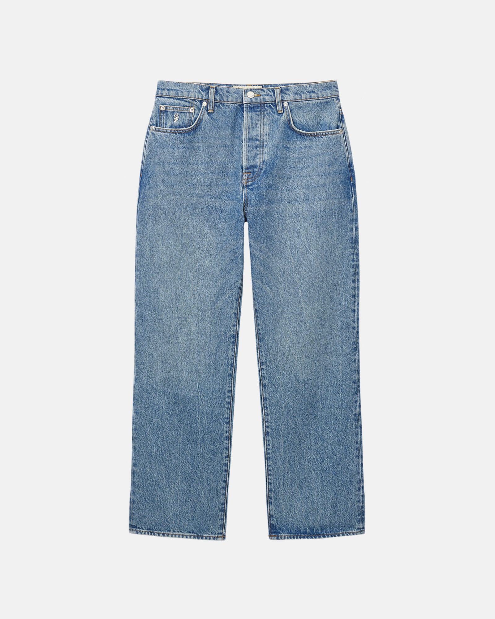 Stüssy Classic Jean Denim Washed Blue Pants