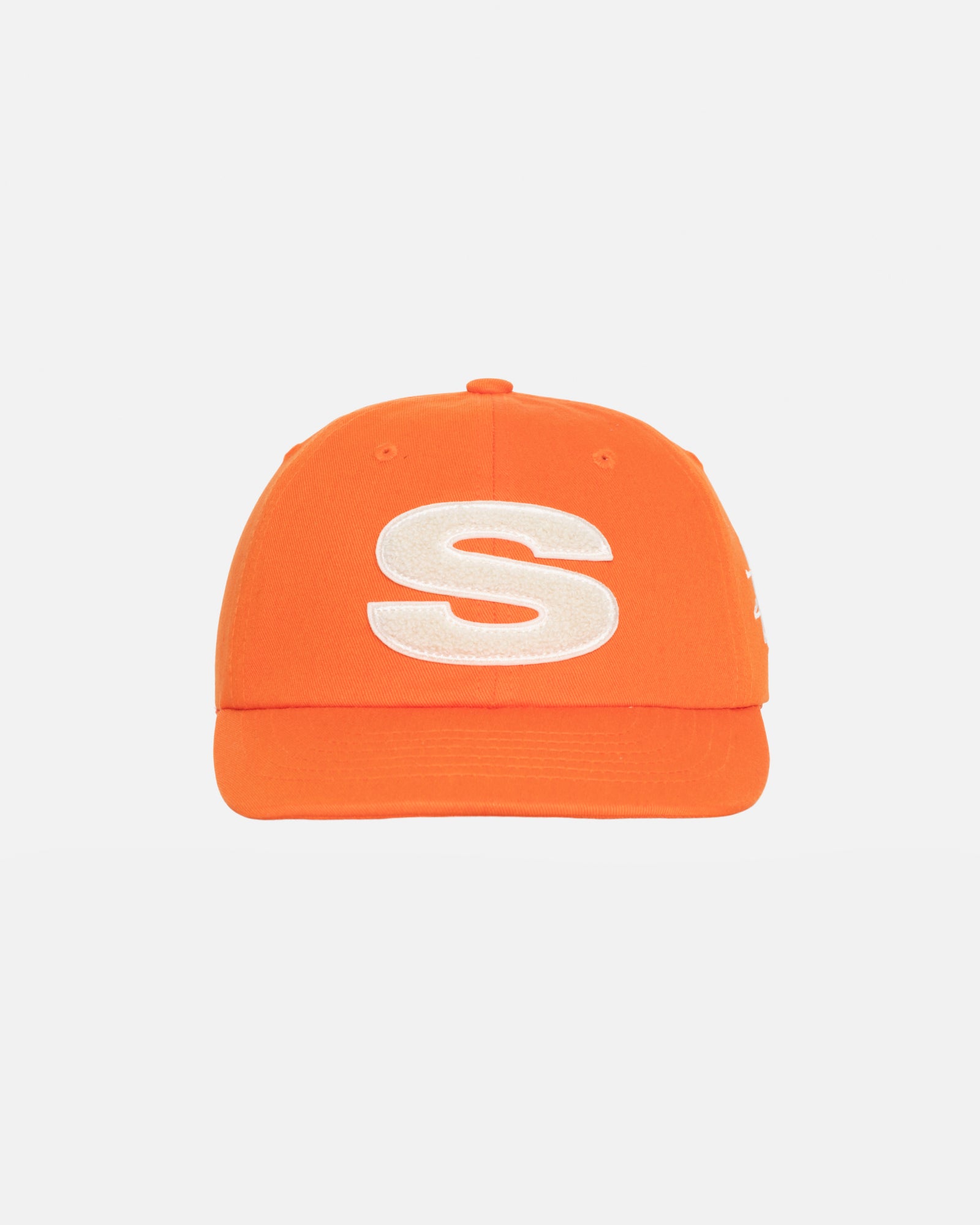Stüssy Low Pro Chenille S Snapback Orange Headwear