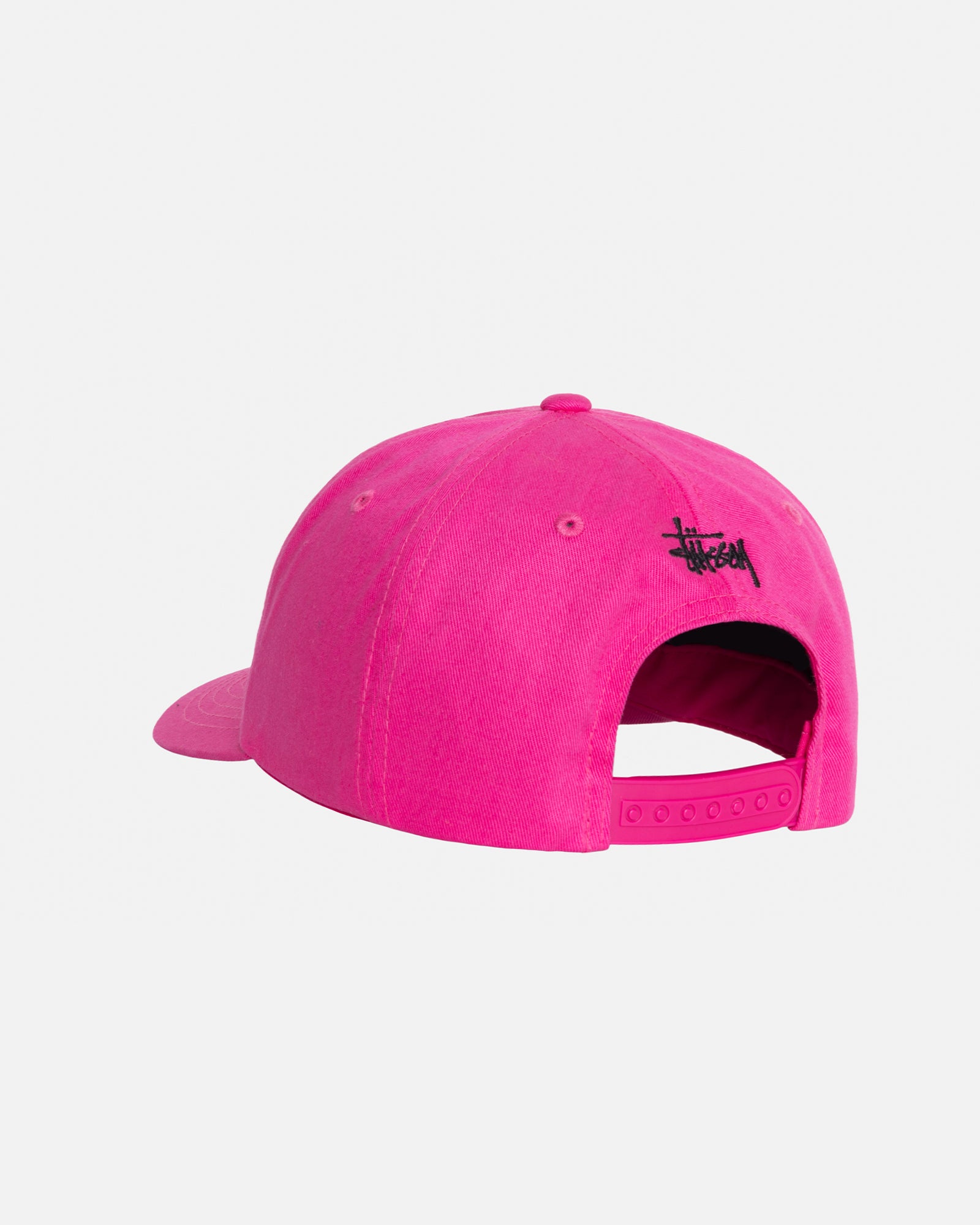 Low Profile Big Basic Snapback Pink Headwear