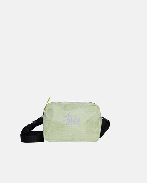 Stüssy Ripstop Overlay Side Pouch Lime Accessory