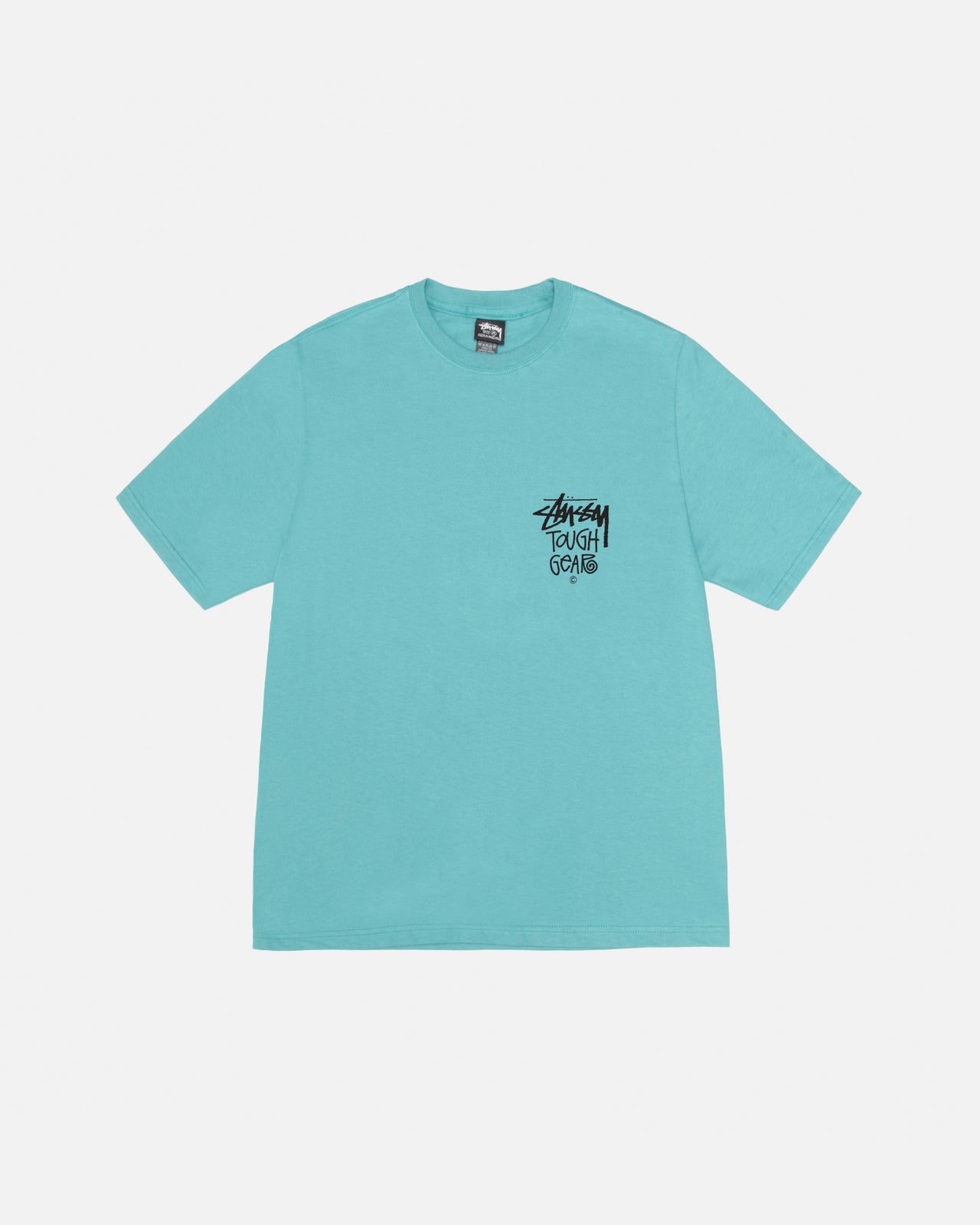 Tough Gear Tee in ocean Stüssy Korea