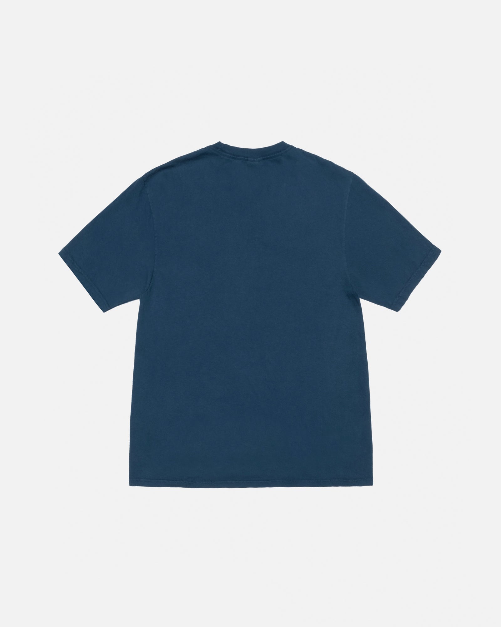 STÜSSY SMOOTH STOCK TEE PIGMENT DYED NAVY SHORTSLEEVE