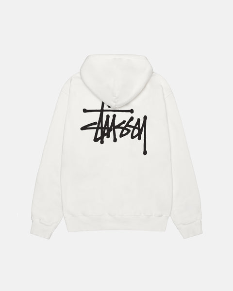Basic Stüssy Hoodie Pigment Dyed Natural Sweats